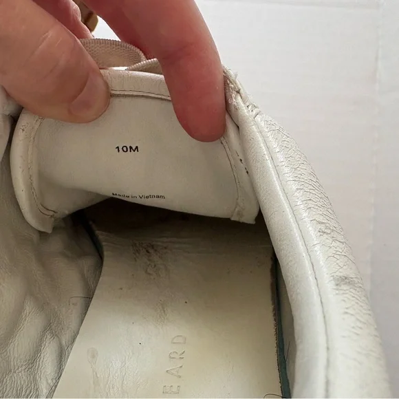 Veronica Beard Valentina Sneaker in Ecru Size 10 - Picture 9 of 9